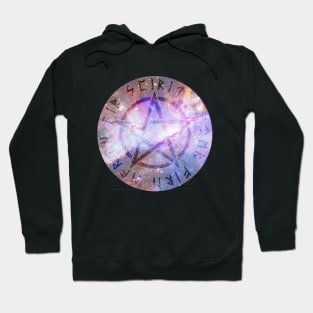 Pentagram Pentacle Galaxy Hoodie